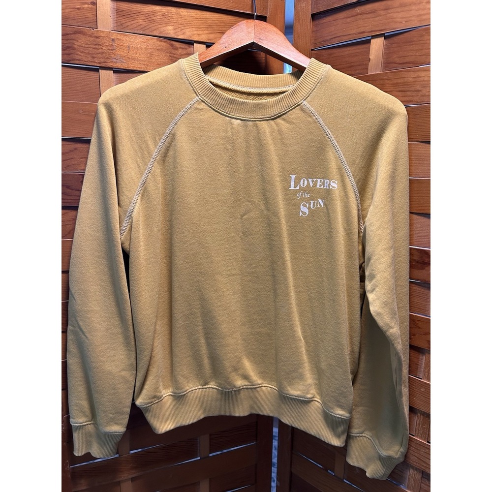 Yellow Gold Sweatshirt X small Lover Of The Sun‎